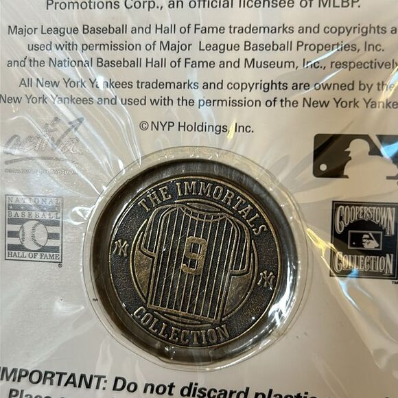Craig Nettles #9 Immortals 2005 Medallion Collection New York Post Yankees Coin - Picture 6 of 6